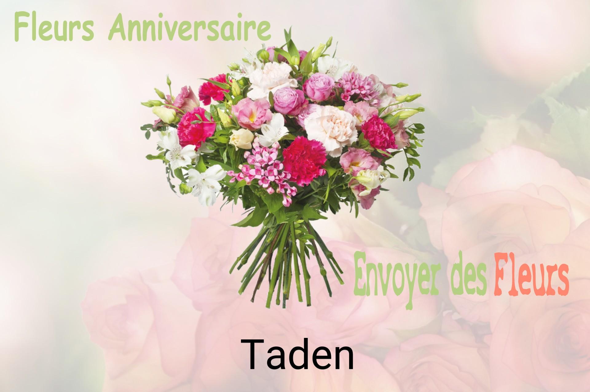 Bouquet de fleurs d’anniversaire livré à Taden
