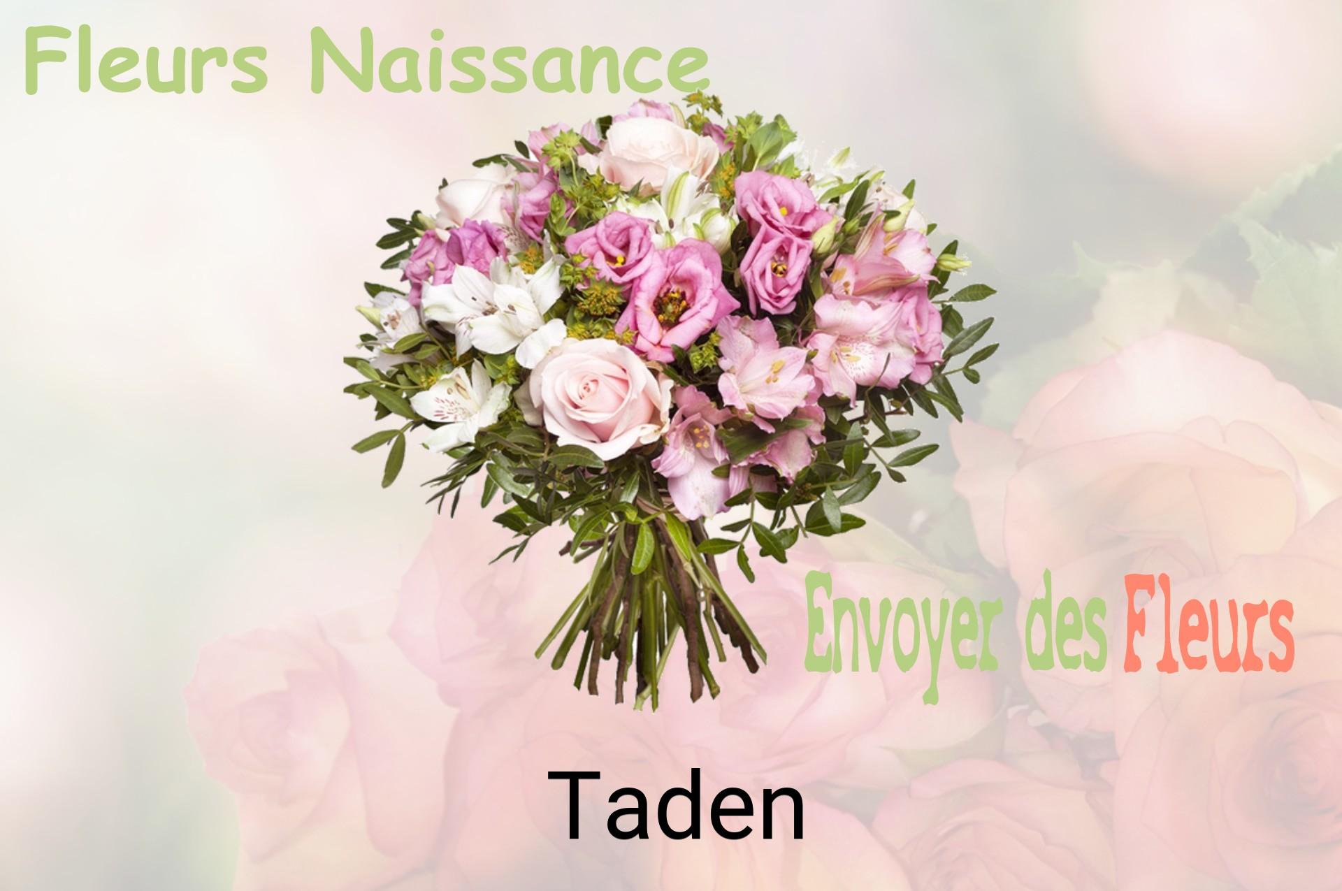 Bouquet de fleurs de naissance livré à Taden